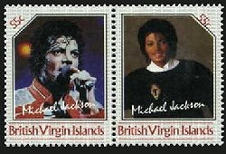 Michael Jackson stamps
