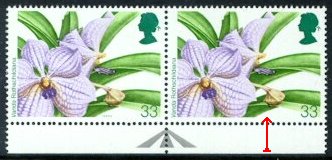 1993 Orchids missing date/logo
